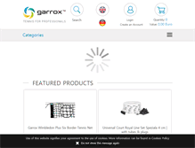 Tablet Screenshot of garrox.com